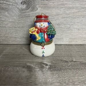 Mr. Christmas musical snowman ornament